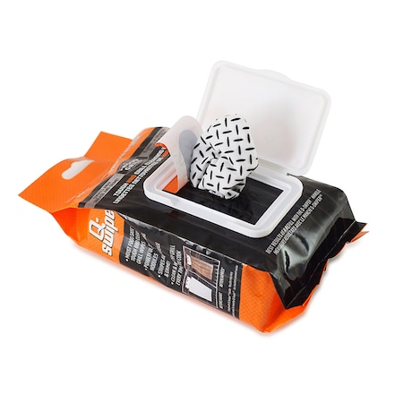 Proud Grill Co Proud Grill Q-Swiper Grill Cleaner 8 in. L X 6 in. W 40 pc 2867-WP-111